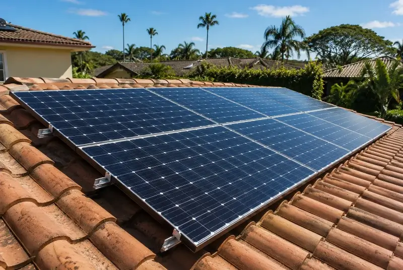 Installation de panneaux solaires à Bourghelles